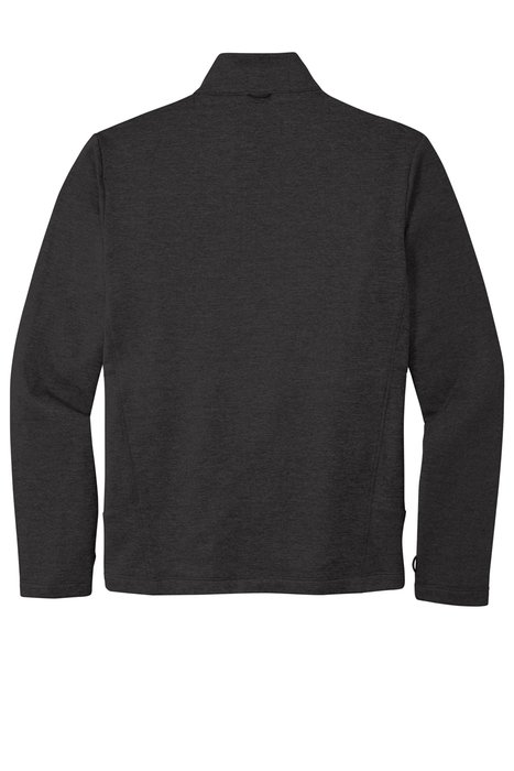 F905 Port Authority Collective Striated Fleece Jacket Deep Black Heather