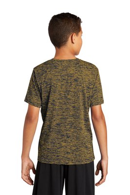 YST390 Sport-Tek 4.1-ounce 100% Polyester T-Shirt True Royal-Gold Electric