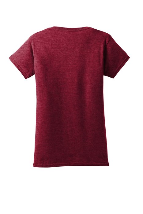 64000L Gildan 4.5-ounce 100% Cotton T-Shirt Antique Cherry Red