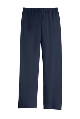 18400 Gildan Heavy Blend Open Bottom Sweatpant Navy