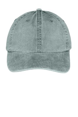 CP84 Port & Company Pigment-Dyed Cap Charcoal