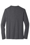 DT6200 District Very Important Tee Long Sleeve. Heathered Charcoal