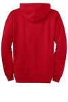 PC90ZH Port & Company Essential Fleece Full-Zip Hooded Sweatshirt Red
