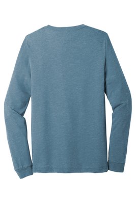 BC3513 Bella + Canvas 3.8-ounce Crewneck T-Shirt Denim Triblend