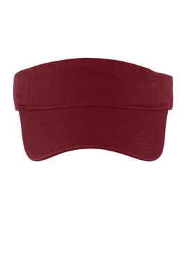C840 Port Authority Fashion Visor Maroon