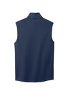 F906 Port Authority Collective Smooth Fleece Vest River Blue Navy