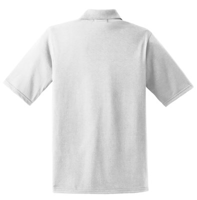 436MP Jerzees 5.4-ounce SpotShield Jersey Knit Sport Shirt with Pocket White