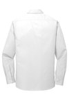 W103 Port Authority Slim Fit Carefree Poplin Shirt White