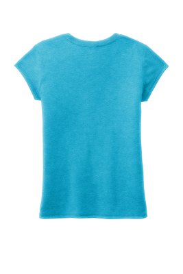 DT130YG District 4.5-ounce T-Shirt Turquoise Frost