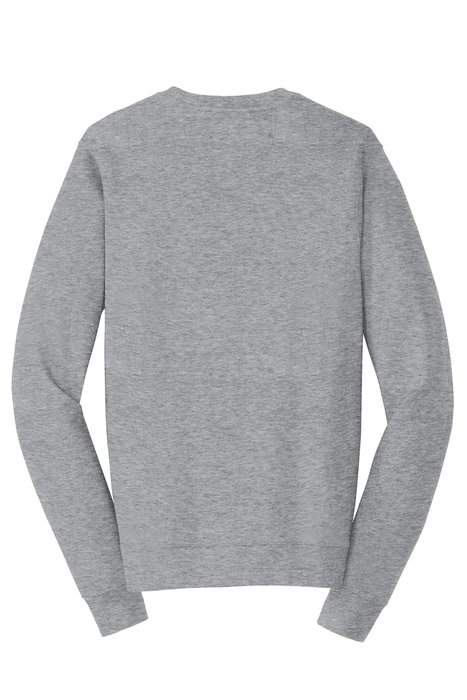 PC850 Port & Company Fan Favorite Fleece Crewneck Sweatshirt Athletic Heather