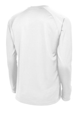 T473LS Sport-Tek 4-ounce 100% Polyester T-Shirt White