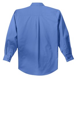 S608ES Port Authority Extended Size Long Sleeve Easy Care Shirt Ultramarine Blue