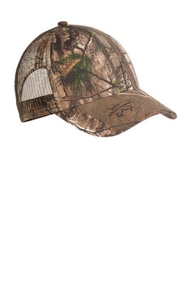 C869 Port Authority Pro Camouflage Series Cap with Mesh Back Realtree Xtra