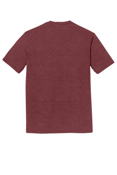 DM130DTG District Perfect Tri DTG T-Shirt Maroon Frost