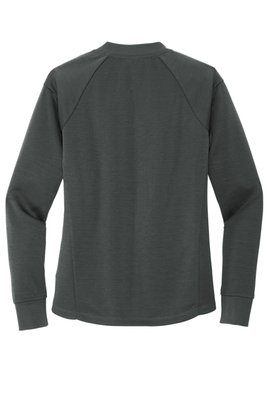 MM3001 MERCER+METTLE Women's Double-Knit Bomber Anchor Grey