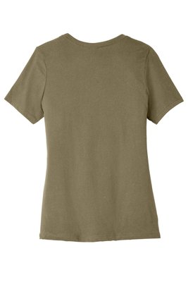 BC6413 Bella + Canvas 3.8-ounce Crewneck T-Shirt Olive Triblend
