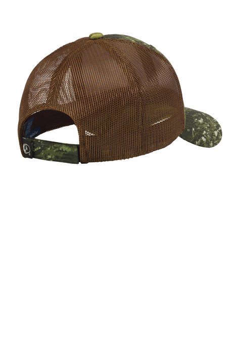 C930 Port Authority Structured Camouflage Mesh Back Cap Mossy Oak New Break-Up/ Brown