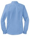 L638 Port Authority Ladies Non-Iron Twill Shirt Sky Blue