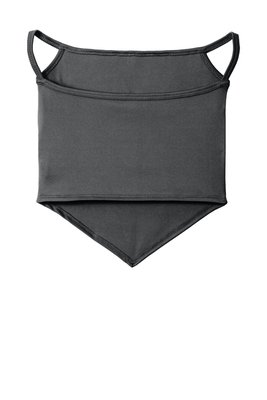 G103 Port Authority Ear Loop Gaiter Mask Charcoal