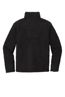 F130 Port Authority Cozy 1/4-Zip Fleece Black
