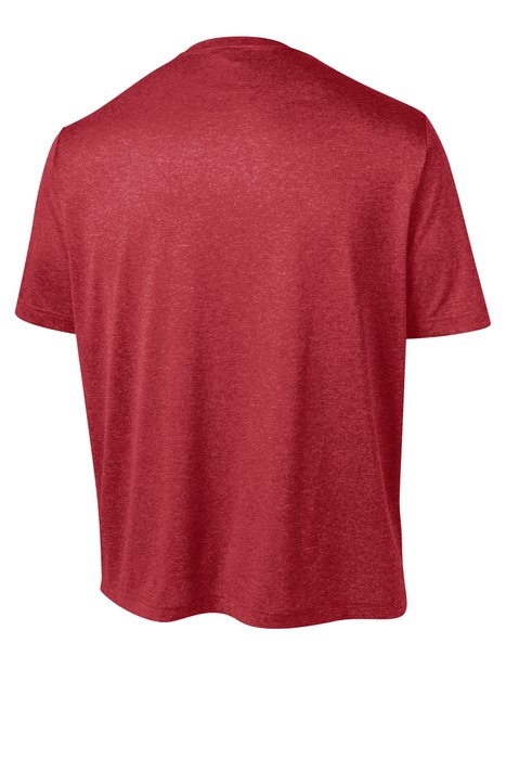 TST360 Sport-Tek 3.8-ounce 100% Polyester T-Shirt Scarlet Heather