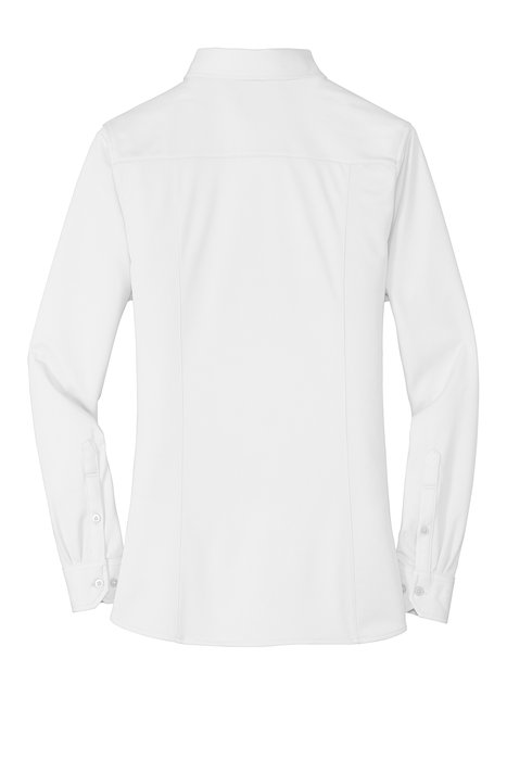L570 Port Authority 3.8-ounce Ladies Dimension Knit Dress Shirt White