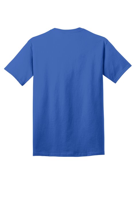 PC54DTG Port & Company 100% Cotton Crewneck T-Shirt Royal