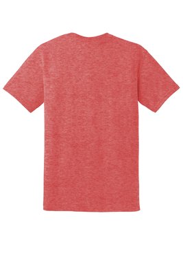 8000 Gildan - DryBlend 50 Cotton/50 Poly T-Shirt Heather Sport Scarlet