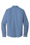 W680 Port Authority City Stretch Shirt True Blue/ White