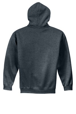 18500B Gildan Youth Heavy Blend Hooded Sweatshirt Dark Heather