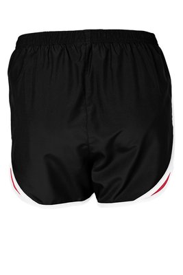 LST304 Sport-Tek Ladies Cadence Short Black/ True Red/ White