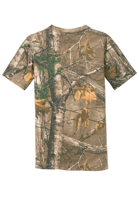 NP0021R Russell Outdoors - Realtree Explorer 100% Cotton T-Shirt Realtree Xtra