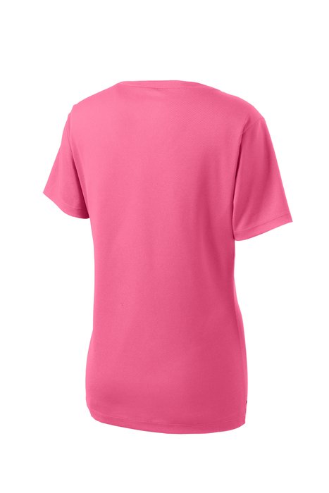 LST340 Sport-Tek 3.8-ounce 100% Polyester T-Shirt Bright Pink