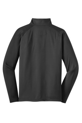 ST850 Sport-Tek Sport-Wick Stretch 1/2-Zip Pullover Charcoal Grey