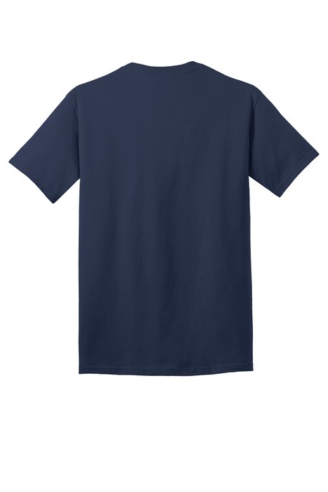 PC54 Port & Company 5.4-ounce 100% Cotton T-Shirt Navy