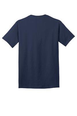 PC54 Port & Company 5.4-ounce 100% Cotton T-Shirt Navy