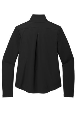 MM7103 Mercer+Mettle Women's Stretch Soft Shell Jacket Deep Black