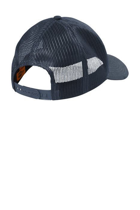 CS811 CornerStone Canvas Mesh Back Cap Navy Blue