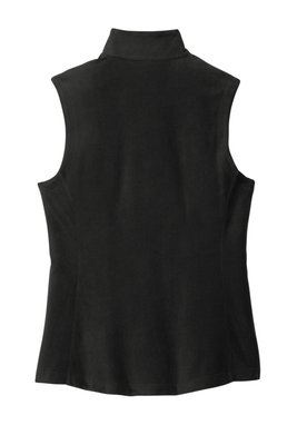 L152 Port Authority Ladies Accord Microfleece Vest Black