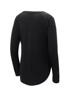 LST400LS Sport-Tek 4.4-ounce T-Shirt Black Triad Solid