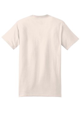 5180 Hanes 6.1-ounce 100% Cotton T-Shirt Natural