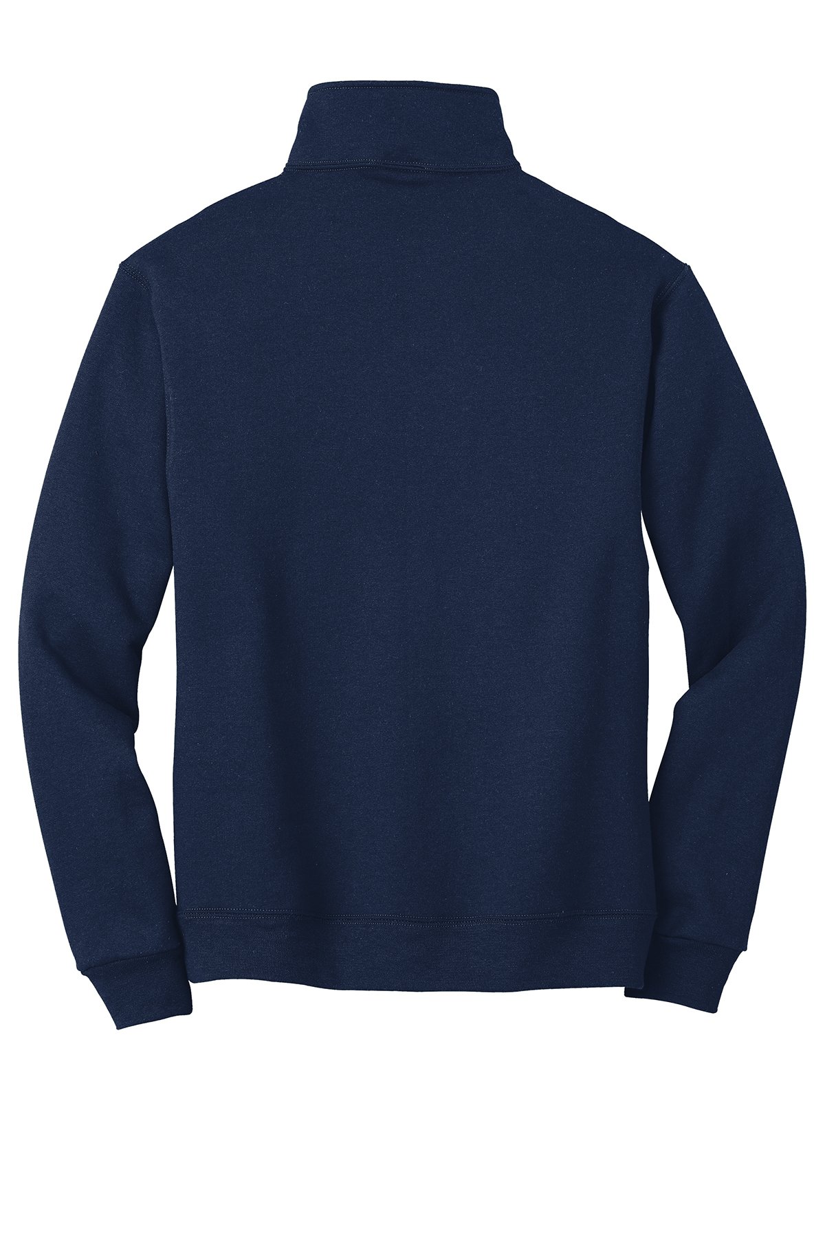 Jerzees Men's Quarter-Zip Cadet Sweatshirt, Vintage Heather Navy