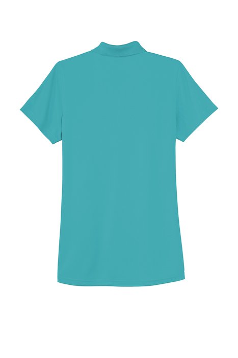 LK110 Port Authority 4.5-ounce Ladies Dry Zone UV Micro-Mesh Polo Aquamarine