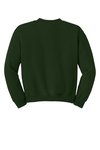 18000B Gildan Youth Heavy Blend Crewneck Sweatshirt Forest Green