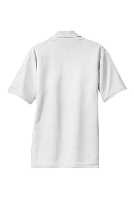 L455 Port Authority 5.6-ounce Ladies Rapid Dry Polo White