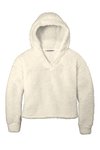 L132 Port Authority Ladies Cozy Fleece Hoodie Marshmallow