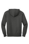 DT1103 District Perfect Weight Fleece Full-Zip Hoodie Charcoal