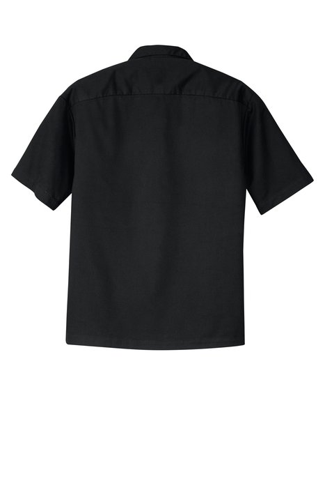 S300 Port Authority Retro Camp Shirt Black/ Burgundy