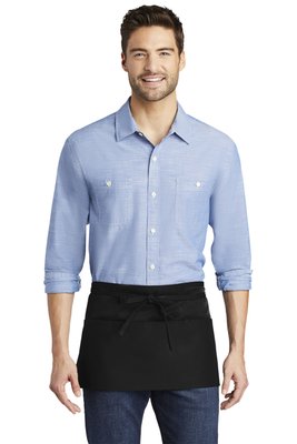 A702 Port Authority Easy Care Waist Apron with Stain Release Black