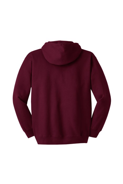F170 Hanes Ultimate Cotton Pullover Hooded Sweatshirt Maroon